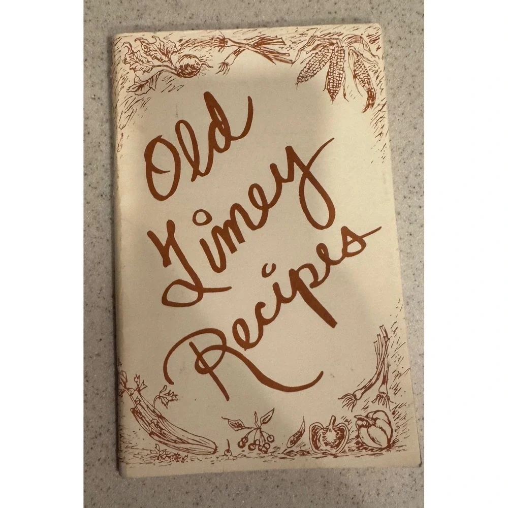 Vintage Old Timey Recipes Cookbook Booklet Bluefield West Virginia 64 pgs
